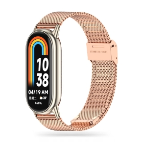 TECH-PROTECT MILANESEBAND XIAOMI SMART BAND 8  9  10  NFC ROSE GOLD