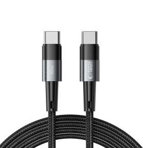 TECH-PROTECT ULTRABOOST TYPE-C CABLE PD 60W  3A 200CM GREY
