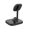 TECH-PROTECT QI15W-A27 3IN1 MAGNETIC MAGSAFE WIRELESS CHARGER BLACK
