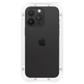 SZKŁO HARTOWANE SPIGEN GLAS.TR ”EZ FIT” FC IPHONE 15 PRO MAX BLACK