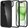 SPIGEN ULTRA HYBRID IPHONE 15 PLUS MATTE BLACK
