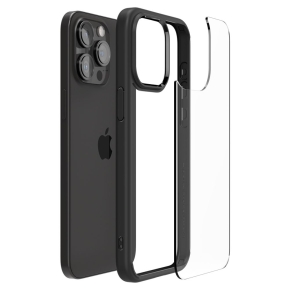 SPIGEN ULTRA HYBRID IPHONE 15 PRO MATTE BLACK