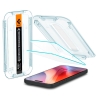 SZKŁO HARTOWANE SPIGEN GLAS.TR ”EZ FIT” 2-PACK IPHONE 15  16 CLEAR