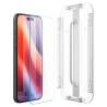 SZKŁO HARTOWANE SPIGEN GLAS.TR ”EZ FIT” 2-PACK IPHONE 15  16 CLEAR