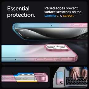 SPIGEN LIQUID CRYSTAL IPHONE 15 PRO GRADATION PINK
