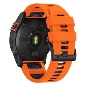 TECH-PROTECT ICONBAND PRO GARMIN FENIX 5X  5X PLUS  6X  6X PRO  7X  8  8 PRO (51 MM) ORANGEBLACK