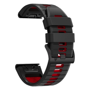 TECH-PROTECT ICONBAND PRO GARMIN FENIX 5X  5X PLUS  6X  6X PRO  7X  8  8 PRO (51 MM) BLACKRED