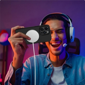 TECH-PROTECT SILICONE MAGSAFE IPHONE 13  14 BLACK