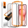 SZKŁO HARTOWANE SPIGEN ALM GLASS FC 2-PACK IPHONE 15 PLUS BLACK