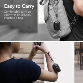 ESR PULSE HALOLOCK MAGSAFE APPLE AIRPODS PRO 1  2 BLACK