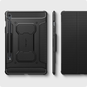 SPIGEN RUGGED ARMOR ”PRO” GALAXY TAB S10 LITE  S9 FE 10.9 X400  X406B  X510  X516B BLACK