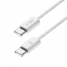 TECH-PROTECT ULTRABOOST CLASSIC TYPE-C CABLE PD 60W  3A 100CM WHITE