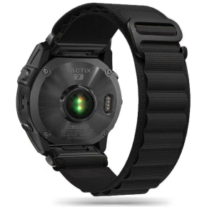 TECH-PROTECT NYLON PRO GARMIN FENIX 5X  5X PLUS  6X  6X PRO  7X  8  8 PRO (51 MM) BLACK