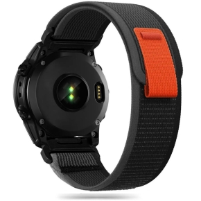 TECH-PROTECT NYLON GARMIN FENIX 5  6  6 PRO  7  8  8 PRO (47 MM)  E BLACKORANGE