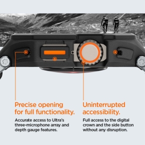 SPIGEN LITE FIT ”PRO” APPLE WATCH ULTRA 1  2  3 (49 MM) MATTE BLACK