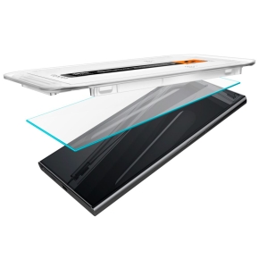SZKŁO HARTOWANE SPIGEN GLAS.TR ”EZ FIT” 2-PACK GALAXY S24 ULTRA CLEAR
