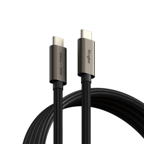 RINGKE USB 3.2 GEN 2X2 TYPE-C CABLE PD 240W 200CM BLACK