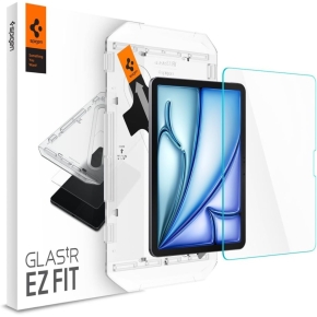 SZKŁO HARTOWANE SPIGEN GLAS.TR ”EZ FIT” IPAD AIR 11” 6  7  2024-2025 CLEAR