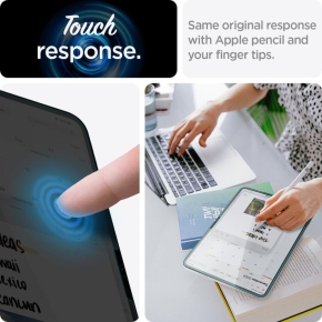 SZKŁO HARTOWANE SPIGEN GLAS.TR ”EZ FIT” IPAD PRO 13” 7  8  2024-2025 CLEAR