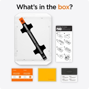 SZKŁO HARTOWANE SPIGEN GLAS.TR ”EZ FIT” IPAD PRO 13” 7  8  2024-2025 CLEAR