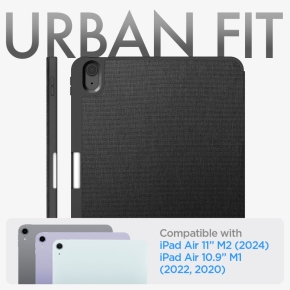 SPIGEN URBAN FIT IPAD AIR 10.9” 4  5  2020-2022  11” 6  7  2024-2025 BLACK