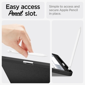 SPIGEN URBAN FIT IPAD AIR 10.9” 4  5  2020-2022  11” 6  7  2024-2025 BLACK