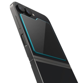 SZKŁO HARTOWANE SPIGEN GLAS.TR ”EZ FIT” 2-PACK GALAXY Z FLIP 5  6  7 FE CLEAR