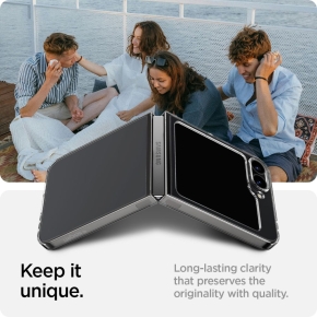 SPIGEN AIRSKIN GALAXY Z FLIP 6  7 FE CRYSTAL CLEAR