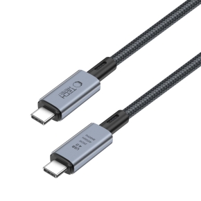 TECH-PROTECT ULTRABOOST MAX USB 4.0 8K 40GBPS TYPE-C CABLE PD 240W 100CM GREY