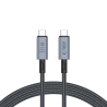 TECH-PROTECT ULTRABOOST MAX USB 4.0 8K 40GBPS TYPE-C CABLE PD 240W 200CM GREY