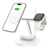 TECH-PROTECT QI15W-A35 3IN1 MAGNETIC MAGSAFE WIRELESS CHARGER WHITE