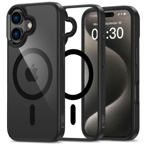 TECH-PROTECT MAGMAT MAGSAFE IPHONE 16 BLACKCLEAR