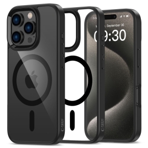 TECH-PROTECT MAGMAT MAGSAFE IPHONE 16 PRO BLACKCLEAR