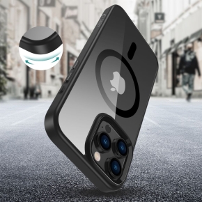 TECH-PROTECT MAGMAT MAGSAFE IPHONE 16 PRO MAX BLACKCLEAR