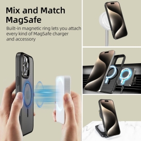 TECH-PROTECT MAGEDGE MAGSAFE IPHONE 16 PRO MATTE BLACKGUNMETAL