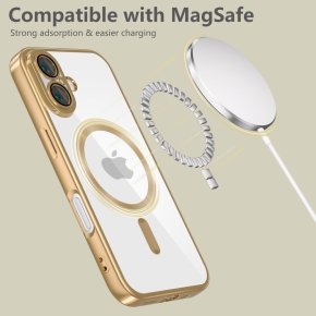 TECH-PROTECT MAGFLEX MAGSAFE IPHONE 16 SHINY GOLD