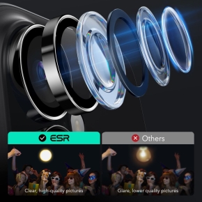 OSŁONA NA APARAT ESR ARMORITE CAMERA PROTECTOR IPHONE 16  16 PLUS BLACK