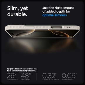 SPIGEN LIQUID AIR IPHONE 16 PRO MAX NATURAL TITANIUM