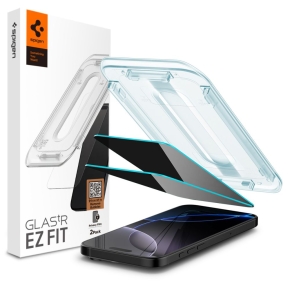 SZKŁO PRYWATYZUJĄCE SPIGEN GLAS.TR ”EZ FIT” 2-PACK IPHONE 16 PRO  17  17 PRO PRIVACY