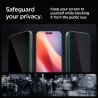 SZKŁO PRYWATYZUJĄCE SPIGEN GLAS.TR ”EZ FIT” 2-PACK IPHONE 16 PRO  17  17 PRO PRIVACY