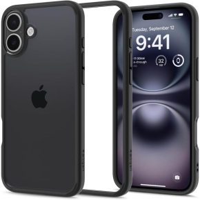 SPIGEN ULTRA HYBRID IPHONE 16 MATTE BLACK