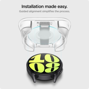 SZKŁO HARTOWANE SPIGEN GLAS.TR ”EZ-FIT” 2-PACK GALAXY WATCH 7 (44 MM) CLEAR