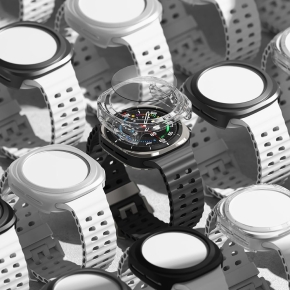 RINGKE SLIM & TEMPERED GLASS SAMSUNG GALAXY WATCH ULTRA 2024  2025 (47 MM) CLEAR