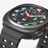 RINGKE SLIM & TEMPERED GLASS SAMSUNG GALAXY WATCH ULTRA 2024  2025 (47 MM) TITANIUM BLACK