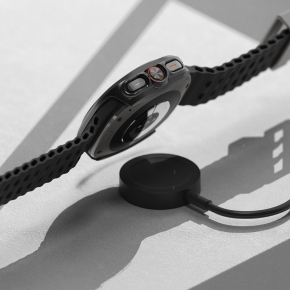 RINGKE SLIM & TEMPERED GLASS SAMSUNG GALAXY WATCH ULTRA 2024  2025 (47 MM) TITANIUM BLACK