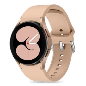 TECH-PROTECT SILICONE SAMSUNG GALAXY WATCH 4  5  5 PRO  6  7  FE CAFFE LATTE