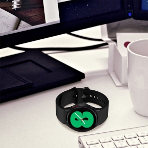 TECH-PROTECT SILICONE SAMSUNG GALAXY WATCH 4  5  5 PRO  6  7  FE BLACK