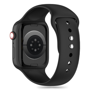 TECH-PROTECT SILICONE APPLE WATCH 8  9  10  11  SE (40  41  42 MM) BLACK
