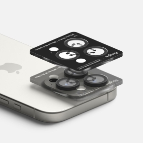 OSLONA APARATU RINGKE CAMERA FRAME PROTECTOR 2-PACK IPHONE 16 PRO  16 PRO MAX BLACK