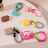 TECH-PROTECT SILICONE ROPE APPLE AIRPODS PRO 1  2 CAFFE LATTE